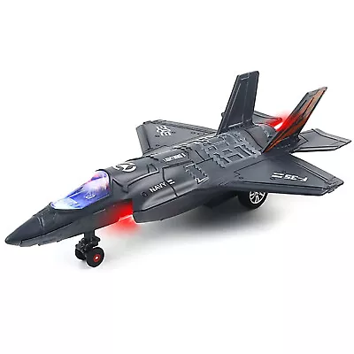 1/72 Fighter Aircraft F35 Jet Lights And Sounds Alloy Model With Display Stand V • $32.21
