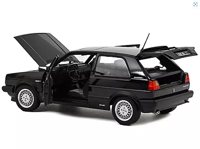 Volkswagen Golf GTI Match 1989 Norev 1/18 Black Metallic Diecast Model Car • $129