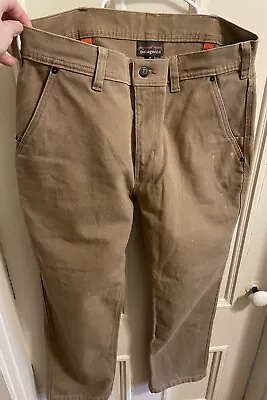 PATAGONIA Iron Forge Hemp 5-Pocket Pants Brown Mens Size 34 X 30 • $13.56