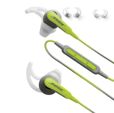 Bose SoundSport Wired 3.5mm Jack Earphones In-ear Headphones Green For Android • $29