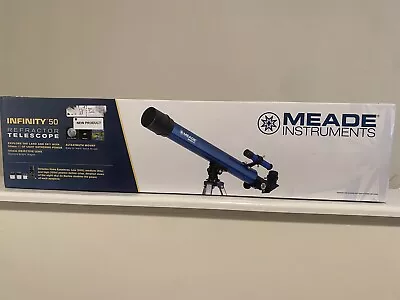 Meade Instruments Infinity 50mm Refractor Telescope. New Open Box • $68