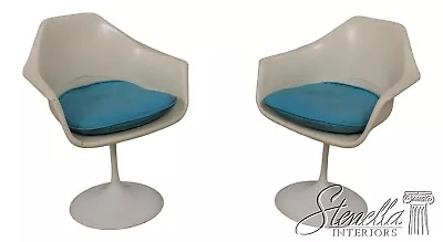 F57342EC: Pair Vintage KNOLL Mid Century Modern Chairs • $695