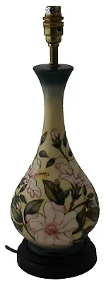Fine Large Moorcroft Pottery Lamp Base Lampbase With Floral Design • $285