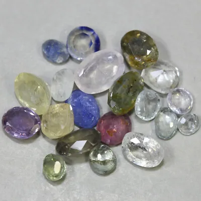 15.70 Cts_Wholesale Price_100 % Natural Unheated Fancy Sapphire_Srilanka • $50