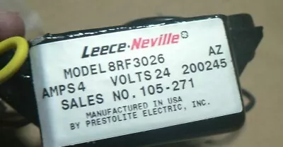 Prestolite Leece-Neville 24V 4A Regulator 8RF3026 105-271 MOTOROLA  1V44900B42 • $41.50