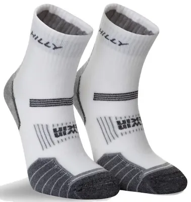 Hilly Anti Blister Socks Twin Skin Socks White Running Socks Mens LP £15 • £11.99