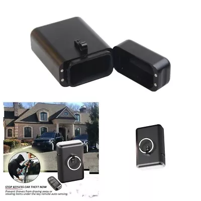CNC Keyless Entry Car Key Fob Signal Blocker Guard Protector Faraday Bag Pouch • $28.69