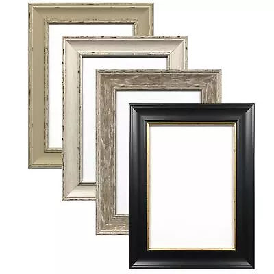 £5 • Buy Shabby Chic Photo Frame Picture Poster Frames Black White Walnut  A1 A2 A3 A4 A5