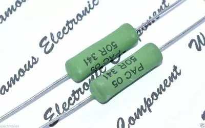 1pcs - Vishay PAC05 0.75R~10K 5W 1% Cemented Leaded Wirewound Precision Resistor • $2.20