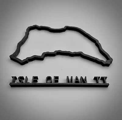 £7.95 • Buy 3D Isle Of Man TT Race Circuit Wall Art Race Track Motorsport 3D Print