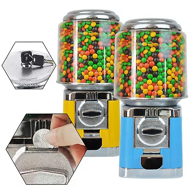 Bulk Vending Gumball Candy Machine Countertop Treat Dispenser Metal W/ Keys • $58.84