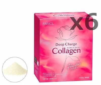 New! Lo6! FANCL Deap Charge Collagen Powder (30sticks) X6= 180days HTC • $249.90