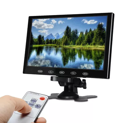 US Portable 7  Small HDMI LCD Monitor W/Speaker For PC/TV/Security System VGA • $53.99