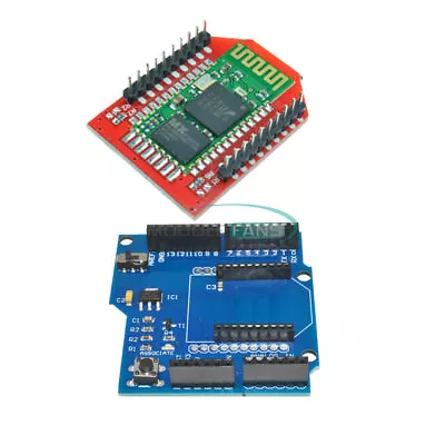 $6.20 • Buy HC-06 Bluetooth V2.0 Slave Module + XBee Shield V03 Wireless Control For Arduino