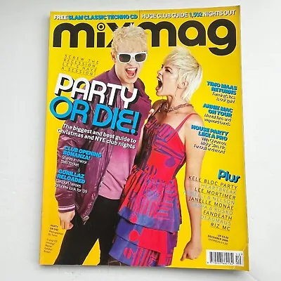 Mixmag Magazine December 2008 #211 Annie Mac Timo Maas Clubbing Dance Music • £7.99