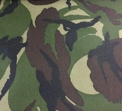 Waterproof Camouflage 1000d Canvas Fabric Dmp  150cm Wide P/mtr  • £0.99