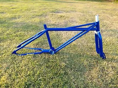 New Frame SE Racing Quadangle Style Made In Thailand  Old School OS Blue BMX 20  • $1688.39