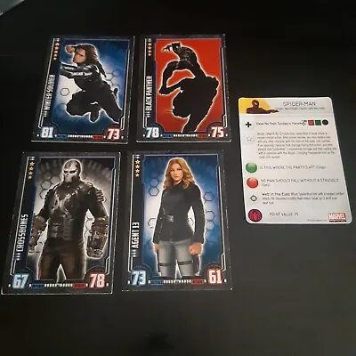 Topps Hero Attax Marvel Cinematic Universe Captain America Civil War Cards... • £3