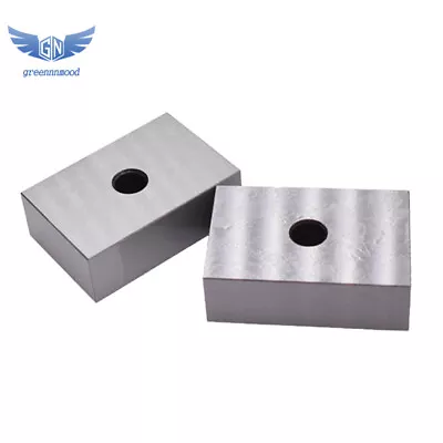 1-2-3 Blocks Single 1/2  Hole Matched Pair (2 Each) Hardened Steel RC 55-62 New • $20.92