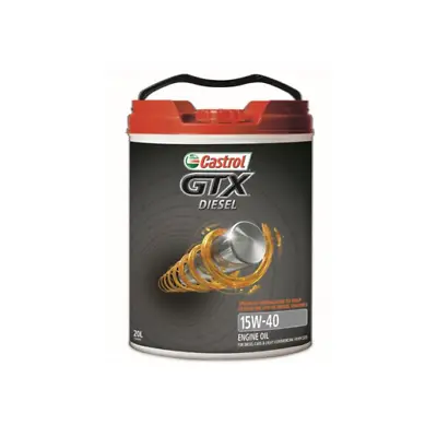 Castrol GTX Diesel 15W-40 Engine Oil 20L - 3383492 • $179