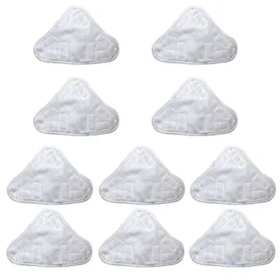 10 Pack Replacement Pads Compatible With H2O H20 Mop X5 Steam Steam Mop Pads • $30.79