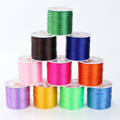 0.8mm Stretchy String Elastic Cord Beading Thread For Bracelets Jewelry Making • $5.99
