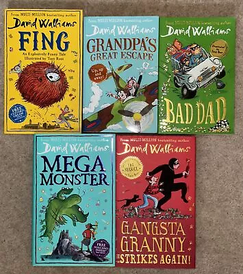 David Walliams Books Collection X 5 • £12