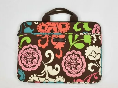 Vera Bradley Laptop Sleeve Tote Neoprene Lola Pattern • $8.99