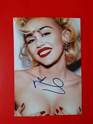 Miley Cyrus  Signed Autographed Photo  • £3.30