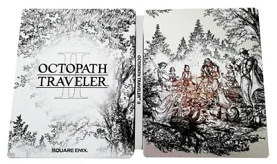 STEELBOOK ONLY Octopath Traveler II 2 PlayStation 4/5 Limited Edition New • £17.99