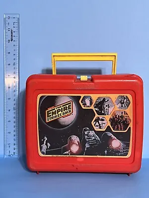 RARE VINTAGE 1980s Thermos Lunchbox STARWARS LIMITED “the Empire Strikes Back” • $42.99