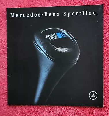 Mercedes Sportline Brochure 1991 W124 190 Saloon Estate Coupe • $43.56