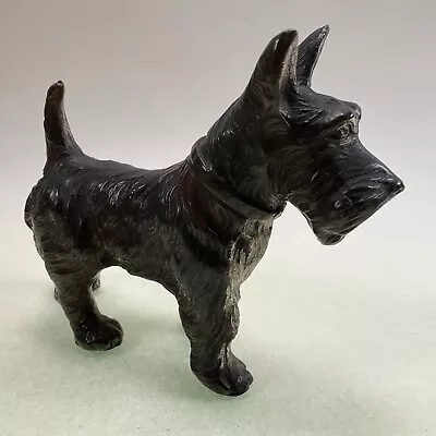 Cast Metal Standing Scottie Dog Figurine - Made In Japan - Vintage • $19.99