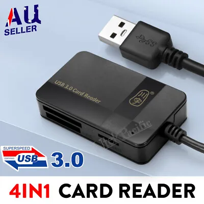 USB 3.0 All In One Multi Memory Card Reader CF Micro SD HC SDXC TFLASH MS • $13.99