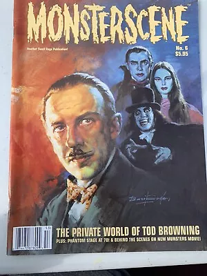 Monsterscene 6 Magazine Gogo Pubs Horror The Munsters Tod Browning • $8