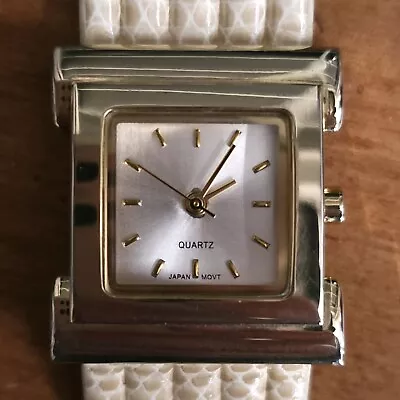 Vintage Ladies Watch A126-05 Quartz Analog Japan Movement - Mother Of Pearl Face • $9