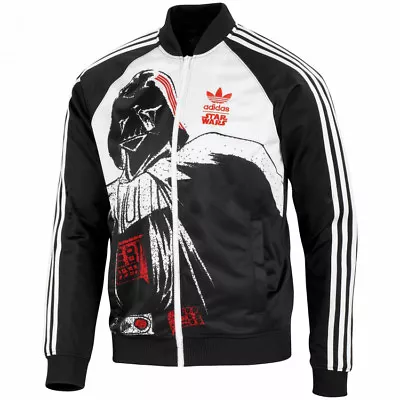 New Adidas Original Darth Vader Snoop Dogg Star Wars Track Jacket Hoodie P99576 • $149.99