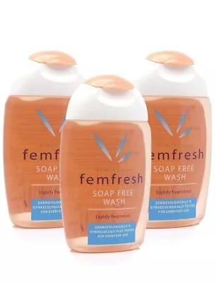 £7.49 • Buy 3 X Femfresh Daily Intimate Hygiene Wash 150ml Lightly Fragranced Alcohol Free