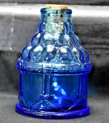 Herb Finley Vol Western Rifle Company - Cobalt Blue Glass Bottle - Wheaton (269) • $7.99