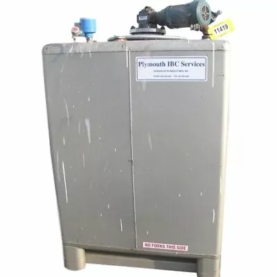 450 Gallon Used Liquid Tote Mixing Tank • $1753