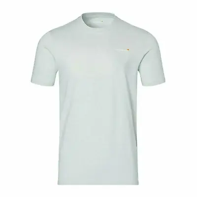 NEW McLaren F1 Core Essentials Small Logo T-Shirt Storm Gray- Official Licensed • $34.99