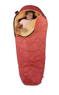 $12.96 • Buy Firefly Outdoor Gear Youth Mummy Sleeping Bag Machine Wash Red Orange 70  X 30 
