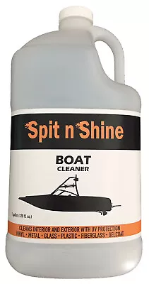 Spit N Shine Boat Cleaner 128 Oz Fiberglass Gelcoat Vinyl Grime Bugs Grease • $36.99