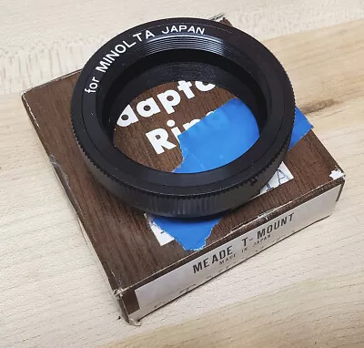 Meade T-Adaptor For Minolta Camera • $20