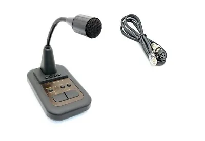 Av-508 Desk Condenser Microphone Ham Radio + Av24i  Icom 8-pin Round Cable • £91.95