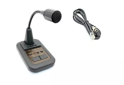 Av-508 Desk Condenser Microphone Ham Radio + Av24y Microphone Cable Yaesu • £91.99
