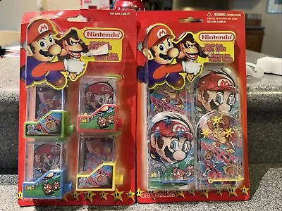 Lot Of 2 - 2006 Tara Nintendo Mario Bros & Donkey Kong Water Game & Pinball Game • $70