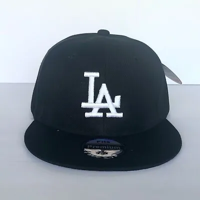 $13.45 • Buy NEW Mens Los Angeles LA Dodgers Baseball Cap Fitted Hat Multi Size Black