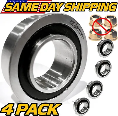 (4 Pack) Front Wheel Bushing To Bearing Conversion Kit Fits Scotts GX10059 • $16.99