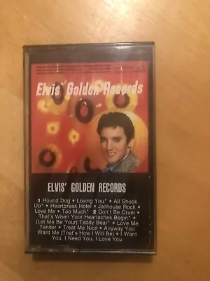 Elvis Presley Elvis Golden Records Cassette Tape RCA 1958  • $2.99